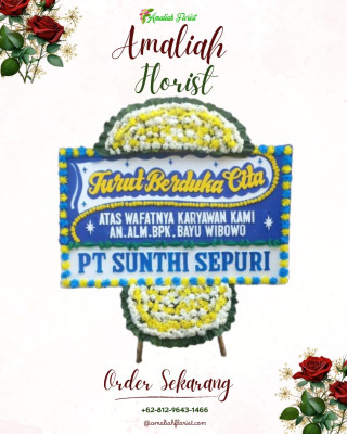 Papan Bunga Duka di Japara